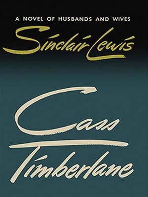 cover image of Cass Timberlane--A Novel of Husbands and Wives